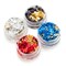 American Crafts Color Pour Resin Mix-Ins 4/Pkg-Reversible Foil Flakes